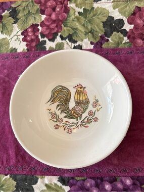 Taylor Smith & Taylor Vintage Rooster Berry Bowl